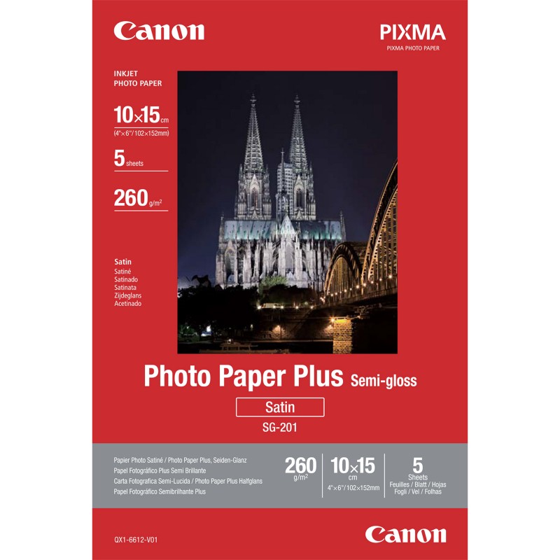 Photo Paper Plus SG-201 - Halbglanzend satiniert